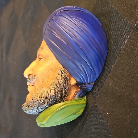 Bossons Chalkware SIKH 3D Wallart - Picture 6 of 9